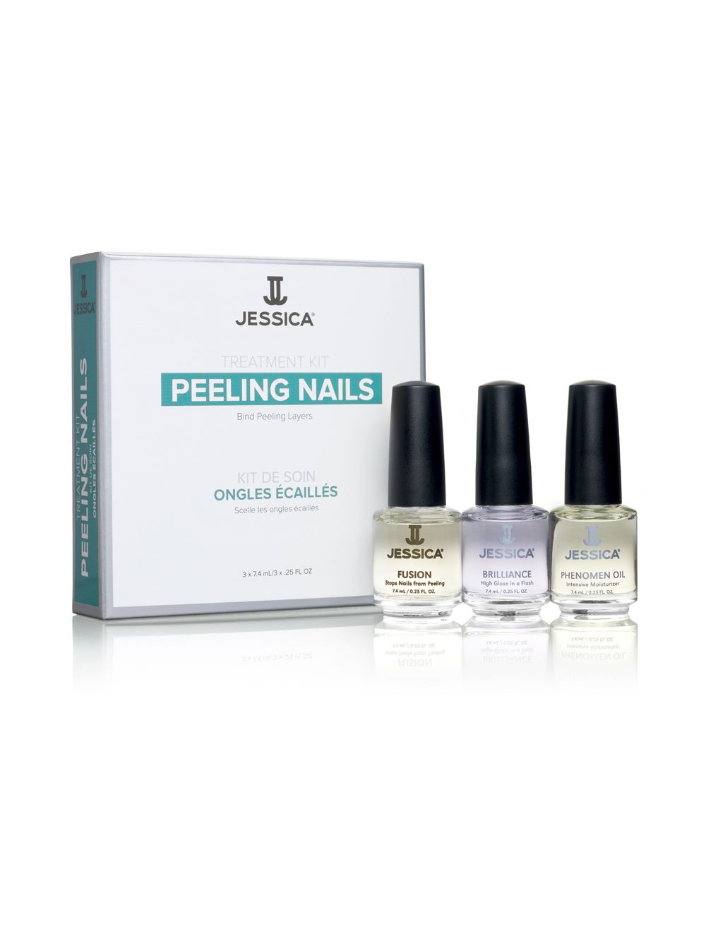 Jessica Cosmetics Treatment Kit Peeling Nails 1