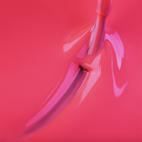 Red Hots Phenom nail polish brush swatch