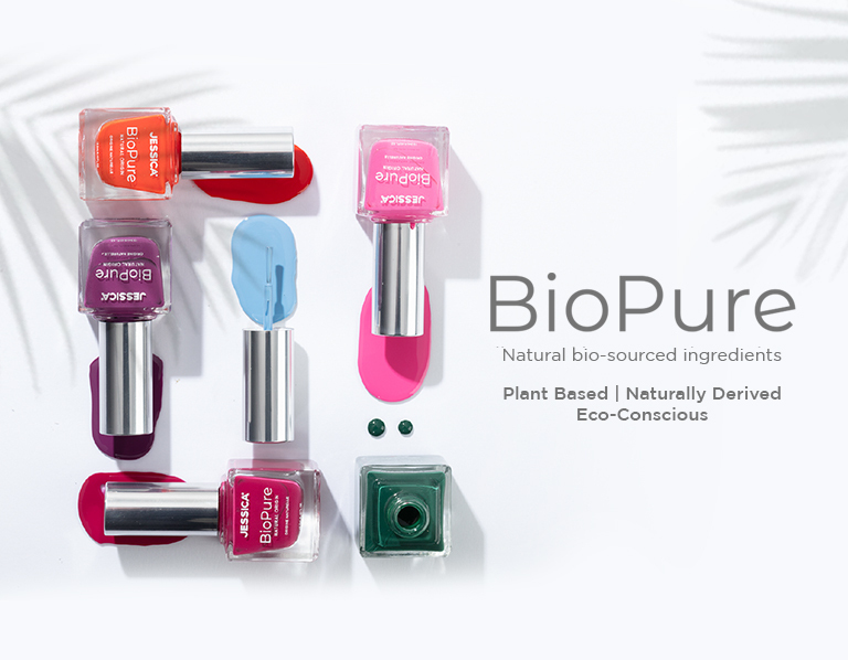 biopure nail polish collection homepage banner