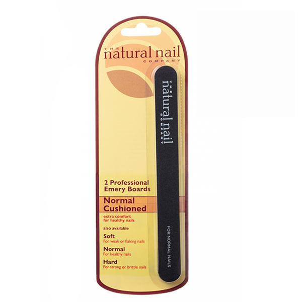 Cushioned professional emery boards for normal nails