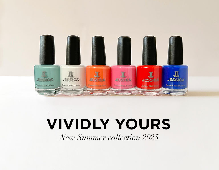 Vividly Yours Custom Colour Nail Polish collection lineup