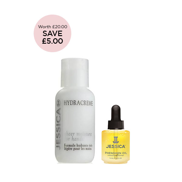 hand Essentials Duo with price roundel - Phenomen Cuticle Oil and Hydracreme